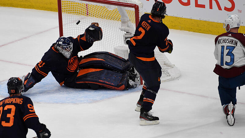 Edmonton Oilers stehen mit Rücken zur Wand