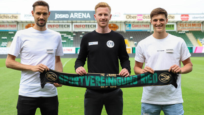 Zwei Verlängerungen und drei Abgänge bei <a href='/de/daten/news/fussball/sv-ried/' class='tag'>SV Ried</a>