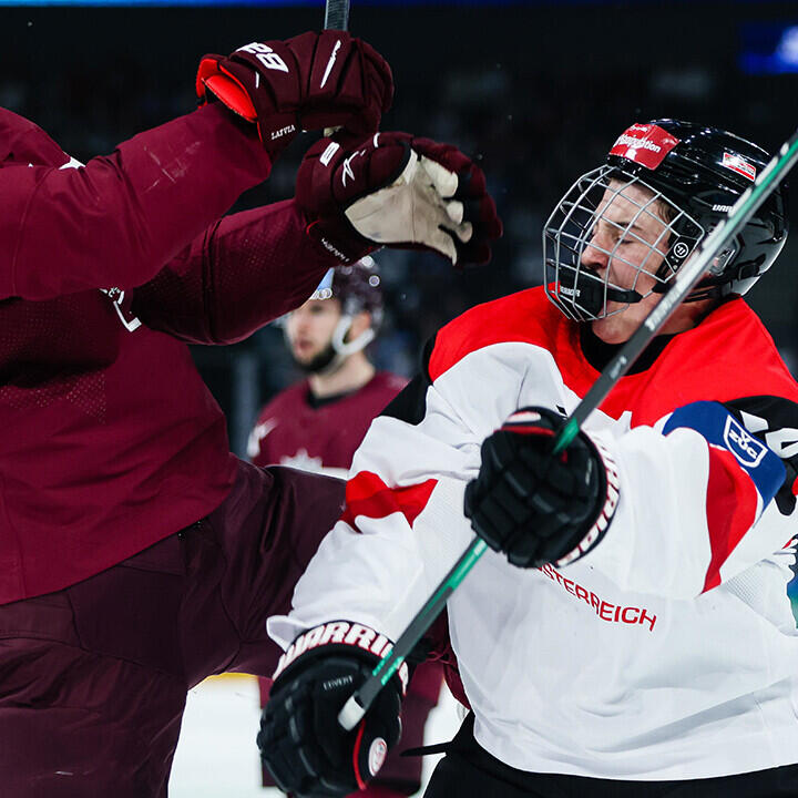 Österreich ringt Lettland bei WM einen Punkt ab