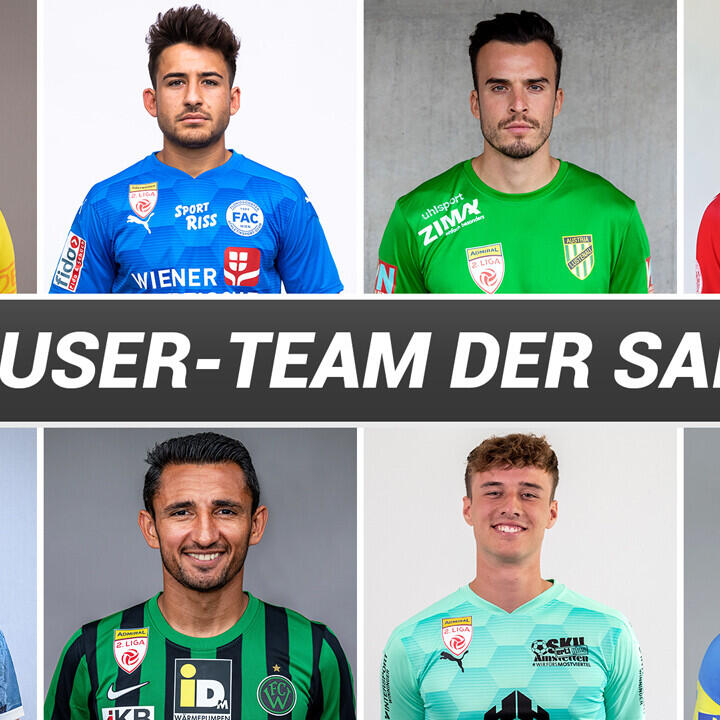 2. Liga: Wähle das User-Team der Saison 2021/22!