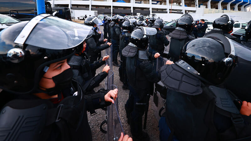 Mehrere Festnahmen vor EL-Partie in Frankfurt