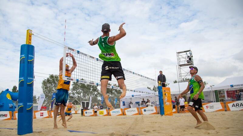 <a href='/de/daten/news/beachvolleyball/' class='tag'>Beachvolleyball</a> Tour Pro startet in Podersdorf