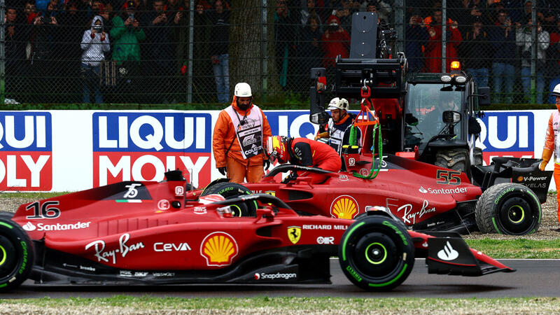 "Zu gierig": Das sagt <a href='/de/daten/news/ferrari/' class='tag'>Ferrari</a> nach Imola-Desaster