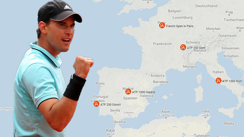 Dominic Thiems Fahrplan zu den <a href='/de/daten/news/tennis/french-open/' class='tag'>French Open</a>