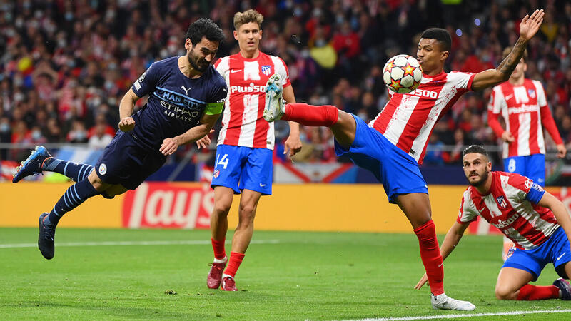 ManCity zittert sich gegen Atletico ins Halbfinale