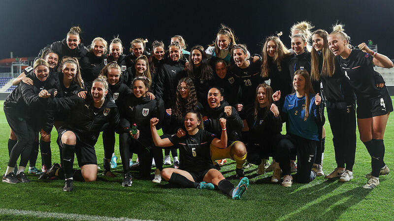 ÖFB-Frauen stehen fix im WM-Playoff