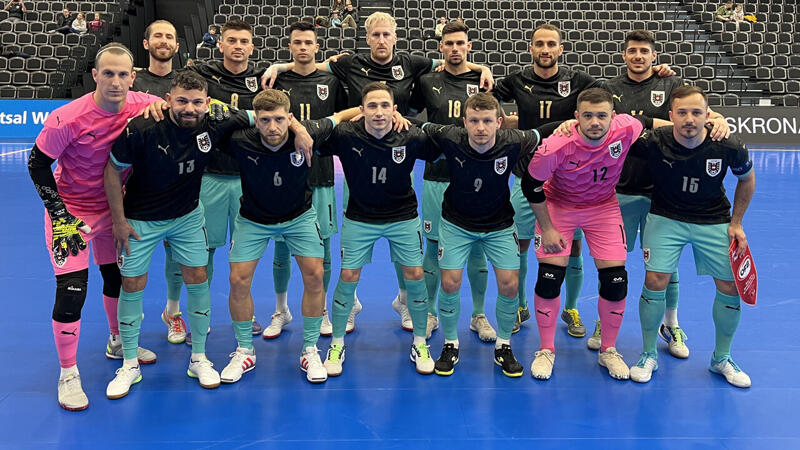 Futsal-Nationalteam holt 1. Sieg in WM-Quali