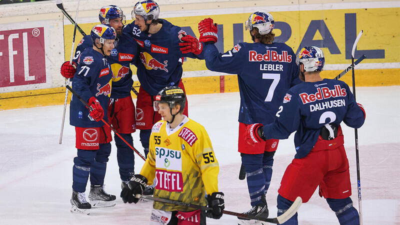 Red Bull Salzburg sweept die Vienna Capitals