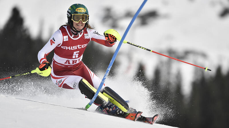 Überraschungssieg bei letztem Damen-Slalom