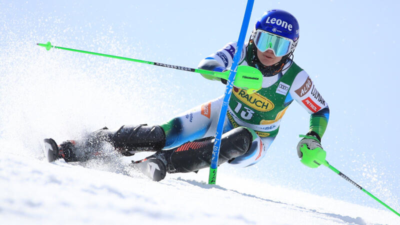 Überraschungssieg bei letztem Damen-Slalom