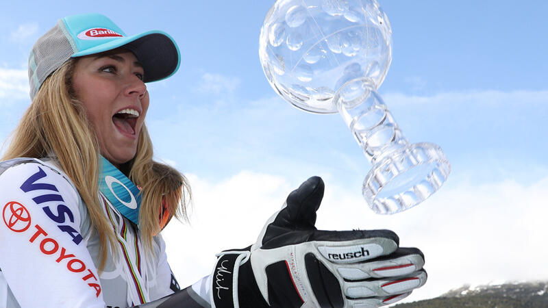 <a href='/de/daten/news/ski-alpin-mikaela-shiffrin/' class='tag'>Mikaela Shiffrin</a> zieht mit Vonn gleich