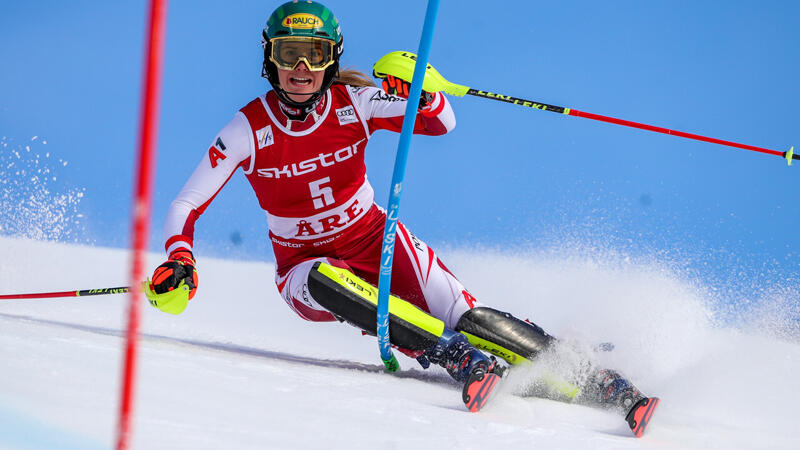 Liensberger-Triumph im Slalom von Aare