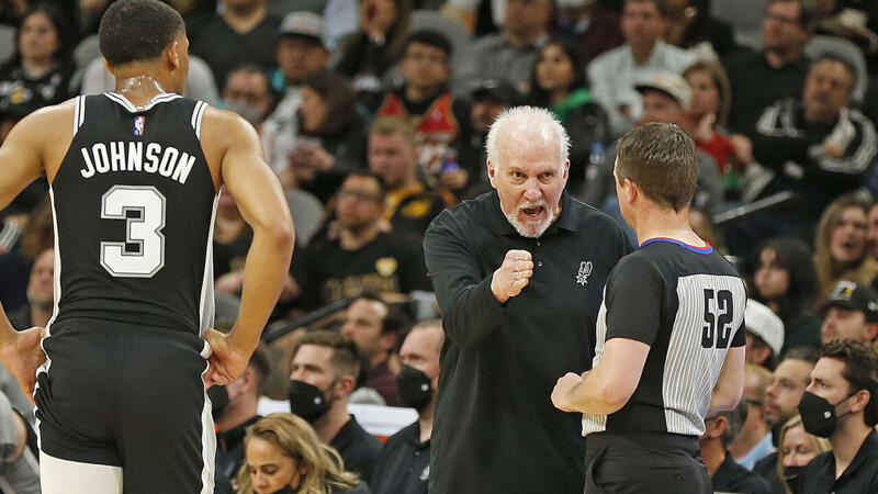 Spurs: Rekordsieg für <a href='/de/daten/news/basketball/nba/' class='tag'>NBA</a>-Coach Gregg Popovich!