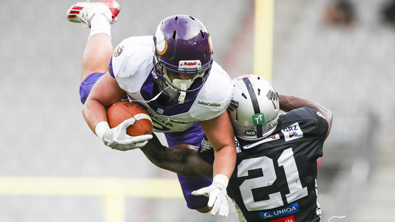 Raiders und Vikings mit B-Teams in der AFL