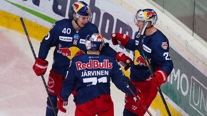 Salzburg gewinnt ICE-Grunddurchgang