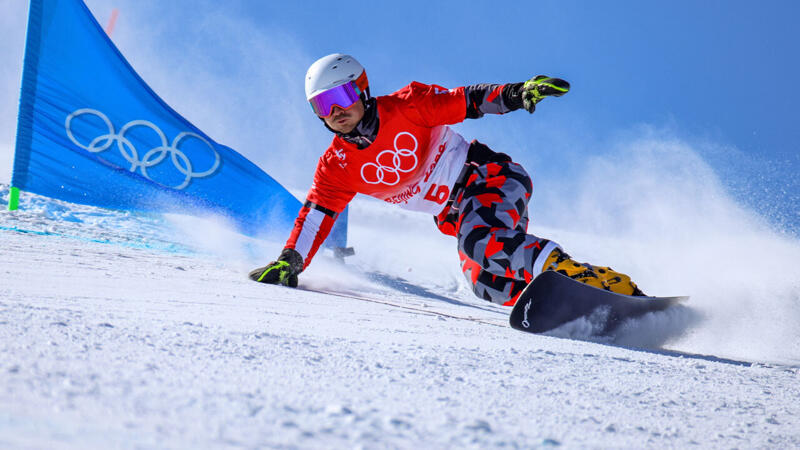 Snowboarder kämpfen um zweiten Olympia-Bewerb