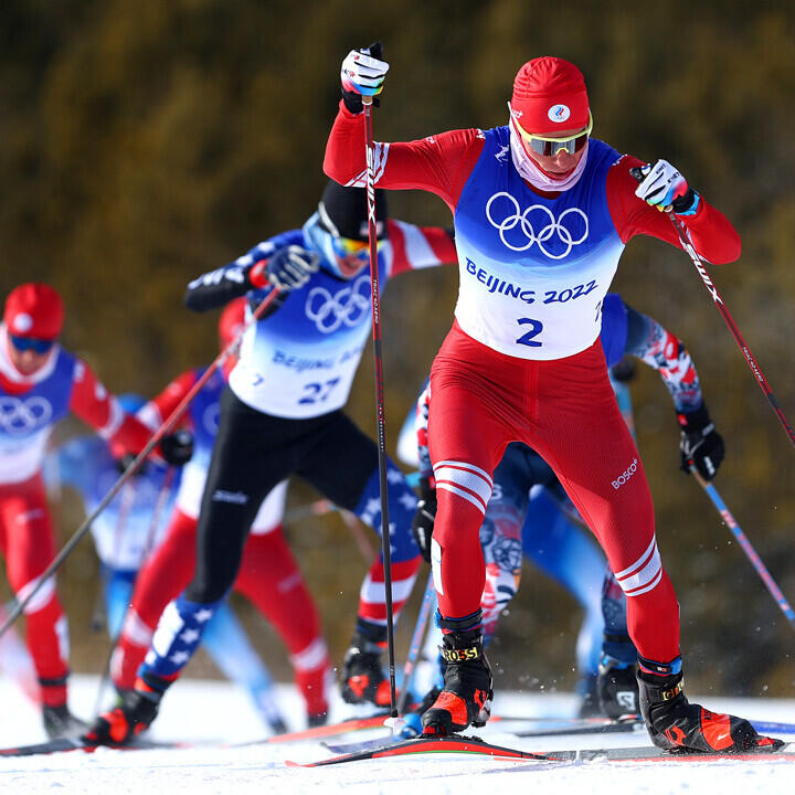 Bolshunov im Langlauf-Massenstart Klasse für sich