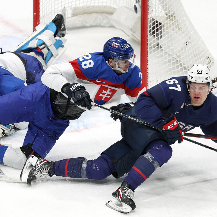 Slowakei und Russland im Eishockey-Halbfinale