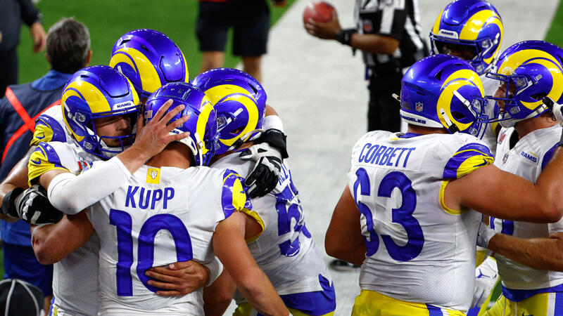 "Heimsieg" der Los Angeles Rams in Super Bowl LVI