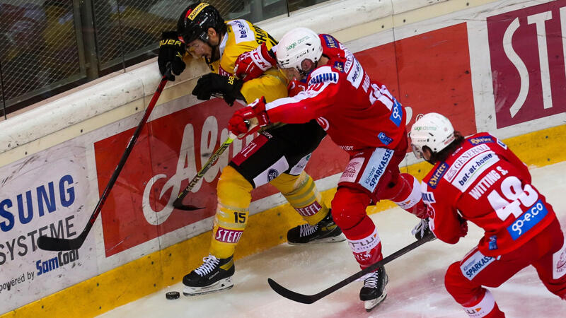 <a href='/de/daten/news/eishockey/kac/' class='tag'>KAC</a> gewinnt Krimi bei <a href='/de/daten/news/eishockey/vienna-capitals/' class='tag'>Vienna Capitals</a>