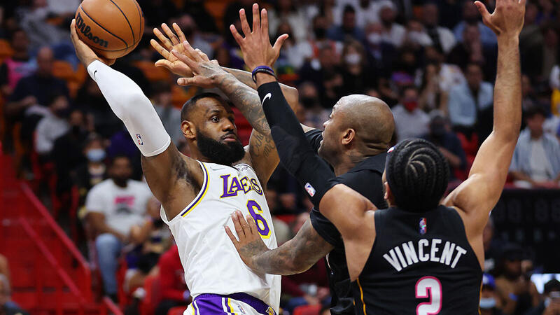 Miami nach Sieg gegen Lakers Leader im <a href='/de/daten/news/basketball/nba/' class='tag'>NBA</a>-Osten