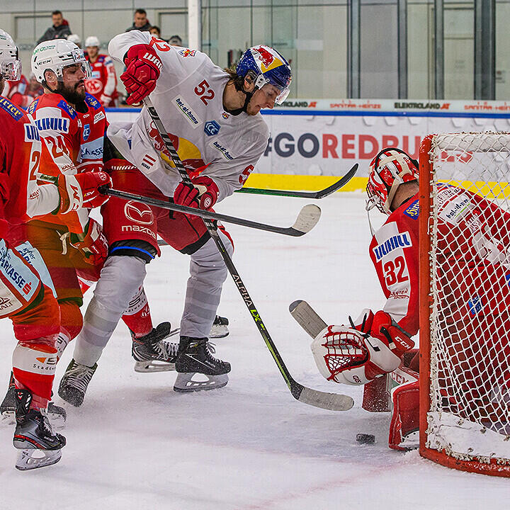 Red Bull Salzburg biegt den KAC im Spitzenspiel