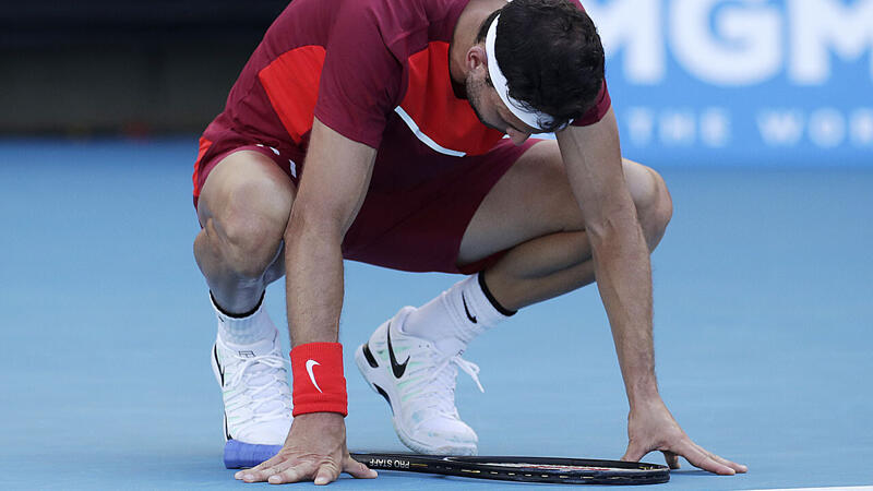 Dimitrov scheitert bei <a href='/de/daten/news/tennis/australian-open/' class='tag'>Australian Open</a> in 2. Runde