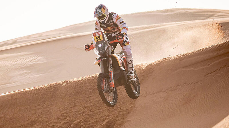 Dakar: Petrucci überrascht als 3., Walkner ist 2.