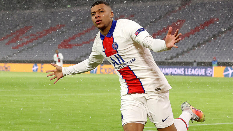 Kylian Mbappe (<a href='/de/daten/news/fussball/paris-saint-germain/' class='tag'>Paris Saint-Germain</a>)