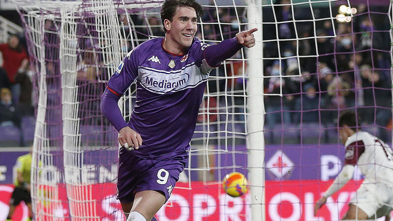 Dusan Vlahovic (<a href='/de/daten/news/fussball/ac-fiorentina/' class='tag'>AC Fiorentina</a>)