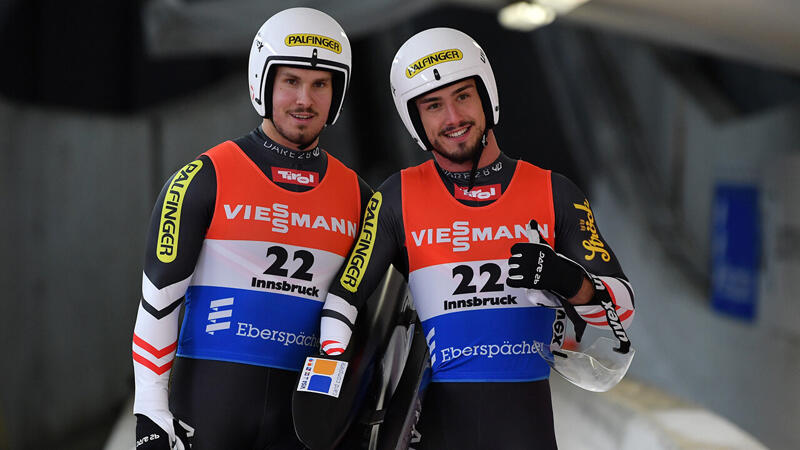 Heim-Triumph für Doppelsitzer Steu/Koller in Igls