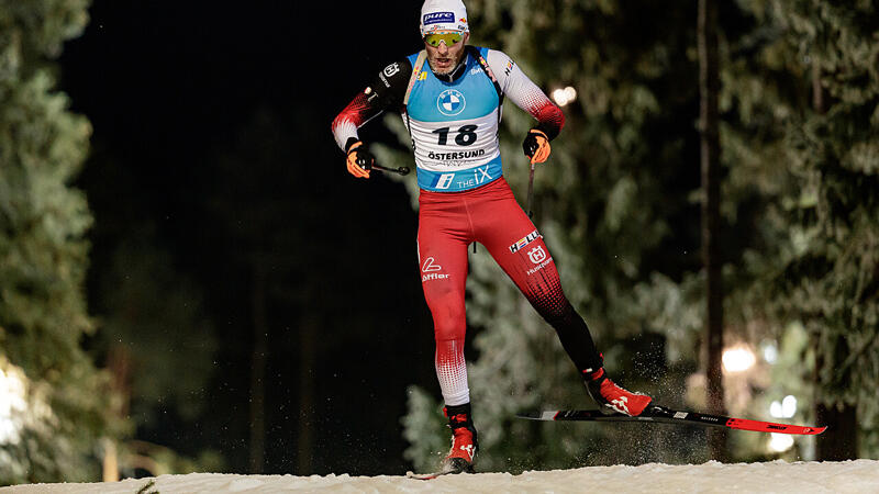 Simon Eder bleibt im <a href='/de/daten/news/biathlon/' class='tag'>Biathlon</a>-Sprint fehlerfrei