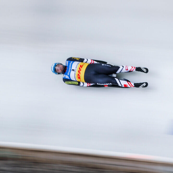 David Gleirscher rodelt zu WM-Bronze