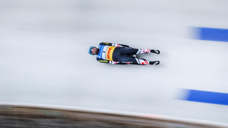 David Gleirscher rodelt zu WM-Bronze