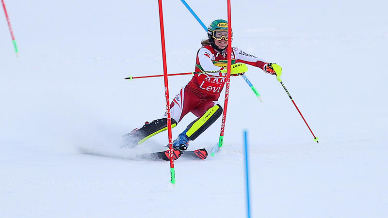 Liensberger im Levi-Slalom zurück