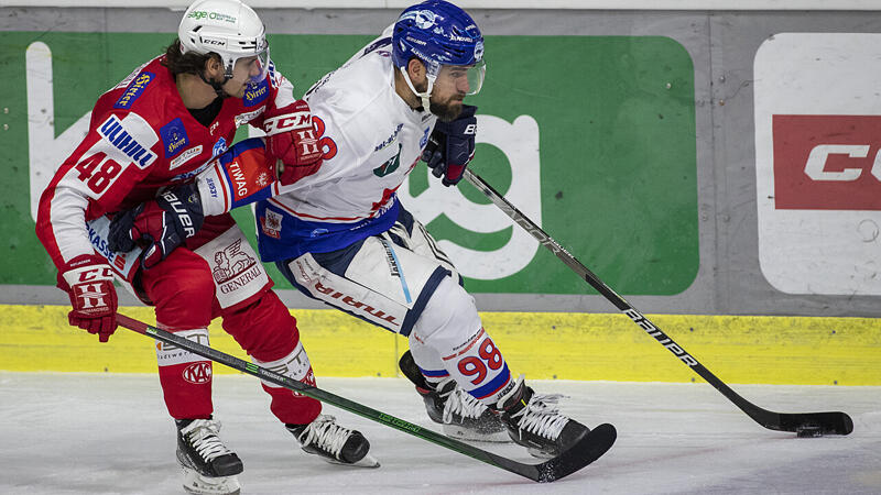 <a href='/de/daten/news/eishockey/hc-innsbruck/' class='tag'>HC Innsbruck</a> beißt auch beim <a href='/de/daten/news/eishockey/kac/' class='tag'>KAC</a> zu