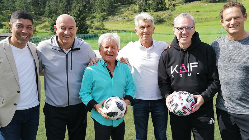 Star-Revival: Auflauf der Ex-Teamkicker in Tirol