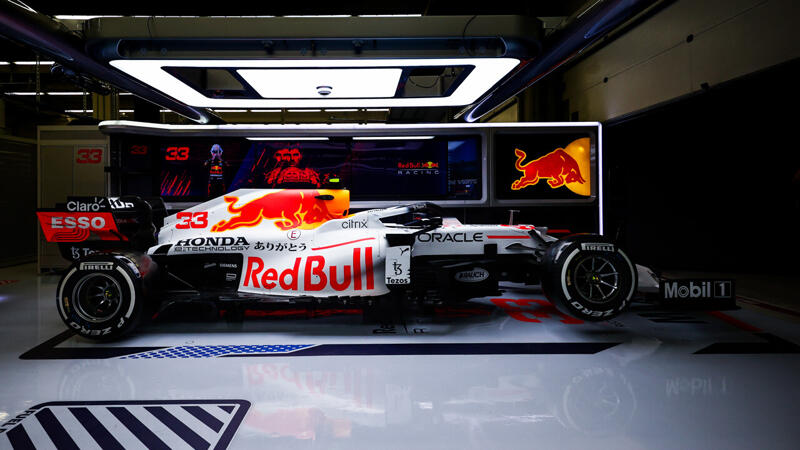 Red Bulls Spezial-Look für Honda-Abschied