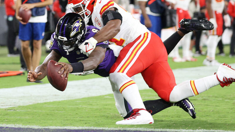 Ravens für Aufholjagd gegen Chiefs belohnt