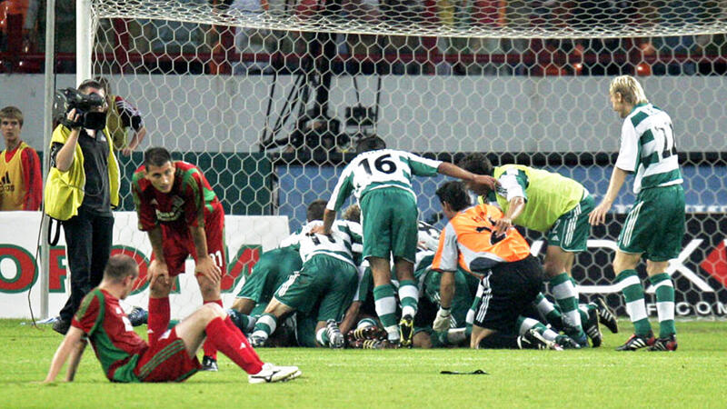 23. August 2005: Champions-League-Qualifikation, Lokomotive Moskau - Rapid Wien (0:1)