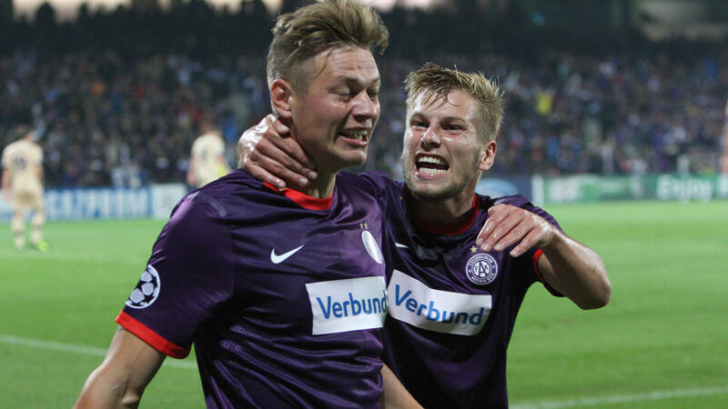 27. August 2013: Champions-League-Qualifikation: Austria Wien - Dinamo Zagreb (2:3)