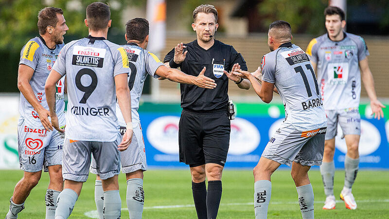 VIDEO: WAC hadert gegen Hartberg mit dem VAR