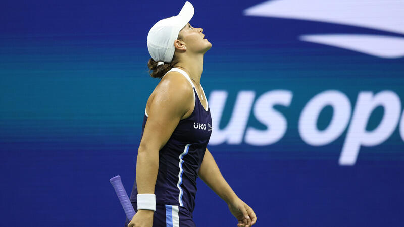 Ashleigh Barty bei <a href='/de/daten/news/tennis/us-open/' class='tag'>US Open</a> out