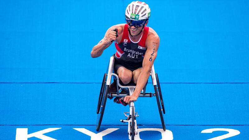 Triathlet Brungraber holt nach Aufholjagd Silber