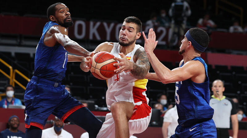 USA nach Sieg vs. Spanien im Basketball-Halbfinale