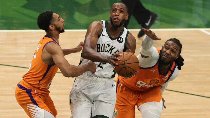 2:2! Bucks gleichen in <a href='/de/daten/news/basketball/nba/' class='tag'>NBA</a> Finals gegen Suns aus