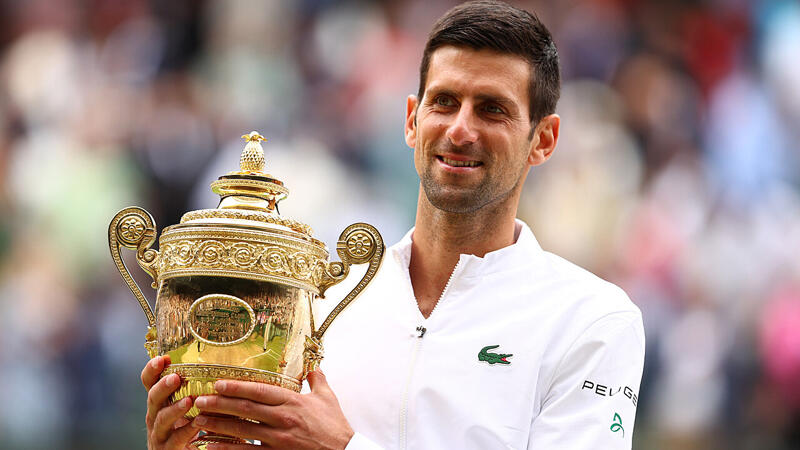 Djokovic holt in <a href='/de/daten/news/tennis/wimbledon/' class='tag'>Wimbledon</a> 20. Major-Titel