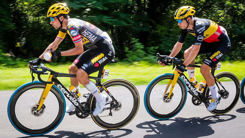 Tour de France: Roglic & Van der Poel steigen aus