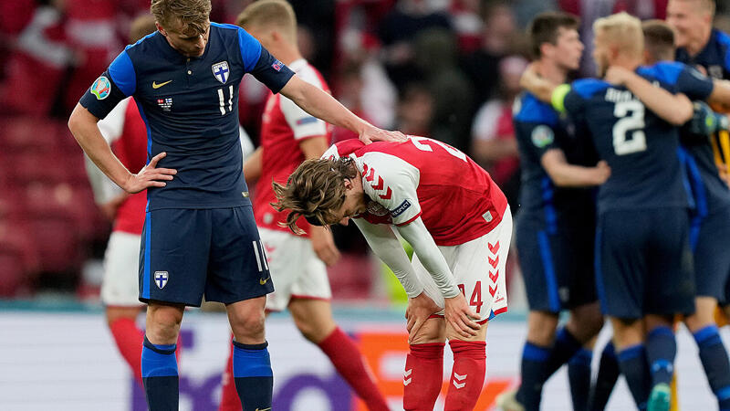 VIDEO: Schwarzer Abend für Dänemark gegen Finnland