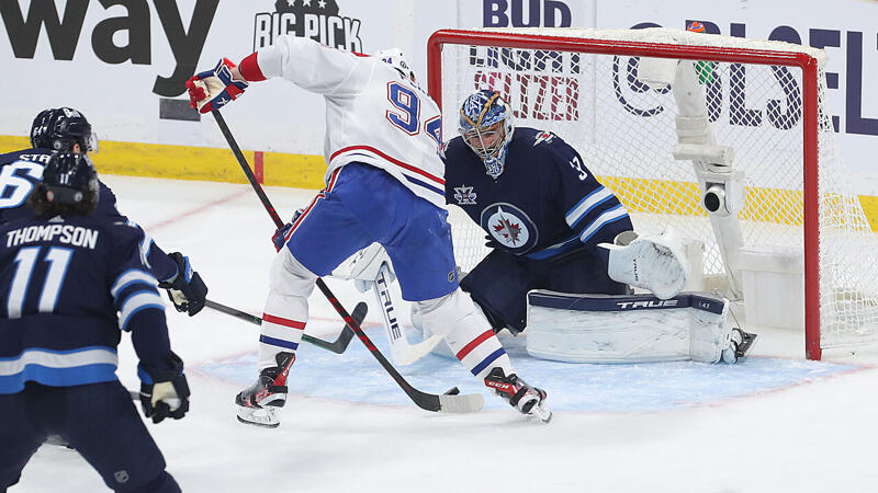 Canadiens führen nach Shorthander-Goldtor bei den Jets mit 2:0